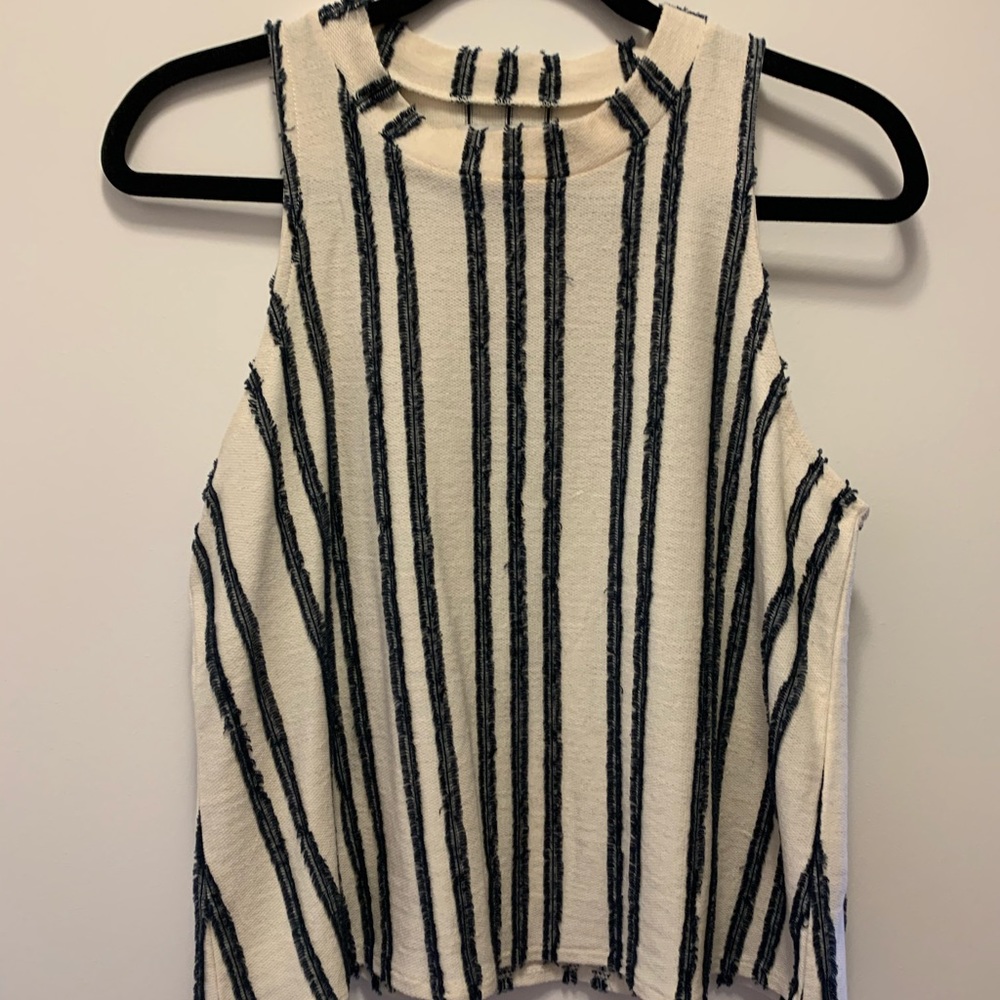 Madewell Texture and Thread sweater tank